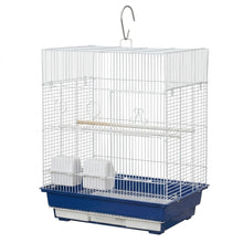 Cargar imagen en el visor de la galería, Jaula para Pájaros con Bandeja Extraíble, Comederos y Accesorios - Color Aleatorio