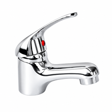 Cargar imagen en el visor de la galería, Grifo de Lavabo Monomando Cromado ATLÁNTICO – Cuerpo de Zinc 380 g, Cartucho Cerámico 35 mm