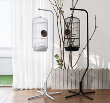 Cargar imagen en el visor de la galería, Soporte Metálico para Jaula de Pájaros 167 cm | Colgador de Pie Resistente para Jaulas, Plantas y Decoración Interior