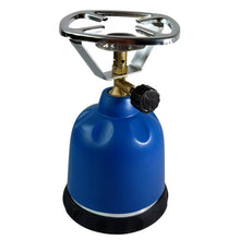 Cargar imagen en el visor de la galería, Hornillo camping Cartuchos butano 190 g portátil exterior, Quemador a Gas + gas C-200 GBS
