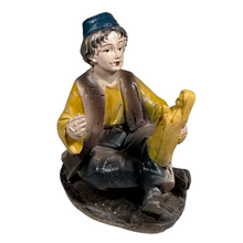 Cargar imagen en el visor de la galería, Set de 6 Figuras Pastores de Belén 10 cm – Escena Navideña en Resina