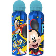 Cargar imagen en el visor de la galería, Botella para niños 520 ml antigoteo sin BPA Aluminio cantimplora escolar infantil