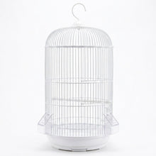 Cargar imagen en el visor de la galería, Jaula Redonda para Pájaros Pequeños y Medianos con Comederos y Accesorios - Color Aleatorio