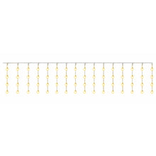 Cargar imagen en el visor de la galería, Cortina de Luces LED Multicolor, Blanco Cálido y Blanco Frío con Pilas | Cable Transparente | 8 Funciones y Temporizador | Interior y Exterior | Navidad | Kmt Style