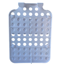 Cargar imagen en el visor de la galería, Cestas colgantes de almacenamiento de plástico Blanco para colgar a mampara de baño