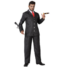 Cargar imagen en el visor de la galería, Disfraz Gánster Fantasma Hombre Adulto para Halloween Carnaval Fiesta Teatro