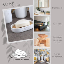 Cargar imagen en el visor de la galería, Tendance - Accesorios de baño de poliresina Vaso Portacepillos de Dientes, Dispensador de jabón, Plato de jabón / jabonera, Escobillero de aseo / Cepillo de inodoro