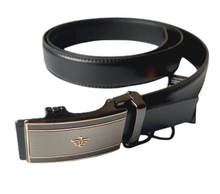 Cargar imagen en el visor de la galería, Cinturon Hombre Cuero Negro Jeans Reversible Piel clasico inspirado en EA