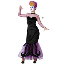 Cargar imagen en el visor de la galería, Disfraz Malvada Violeta Mujer Adulto Para Halloween Carnaval Fiestas Teatro Varias Tallas (copia)
