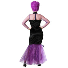 Cargar imagen en el visor de la galería, Disfraz Malvada Violeta Mujer Adulto Para Halloween Carnaval Fiestas Teatro Varias Tallas (copia)
