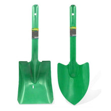 Cargar imagen en el visor de la galería, Juego de Pala de Punta, Cuadrada de Acero con mango Para Jardín