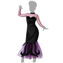 Cargar imagen en el visor de la galería, Disfraz Malvada Violeta Mujer Adulto Para Halloween Carnaval Fiestas Teatro Varias Tallas (copia)