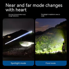 Cargar imagen en el visor de la galería, Linterna de Mano Recargable Portatil LED De Alta Potencia 12 W 750 LM 5 Modos Aluminio