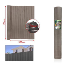 Cargar imagen en el visor de la galería, Valla Cañizo PVC de Media Caña verde Densidad 1000 g/m2 Valla de Ocultación, Protección Visual Privacidad
