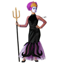 Cargar imagen en el visor de la galería, Disfraz Malvada Violeta Niña Infantil Para Fiesta Halloween Carnaval Teatro