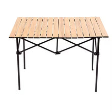 Cargar imagen en el visor de la galería, Mesa de Camping Plegable Portatil Ligera Facil Montaje para acampar al aire libre 50x50x52 cm