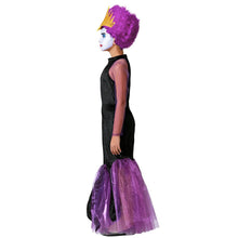 Cargar imagen en el visor de la galería, Disfraz Malvada Violeta Niña Infantil Para Fiesta Halloween Carnaval Teatro