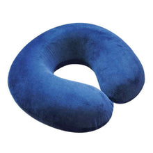 Cargar imagen en el visor de la galería, Cojín de Viaje en Forma de U de Algodon polipropileno - Ergonómico, Almohada de viaje de espuma viscoelástica Transpirable y Suave para el Cuello