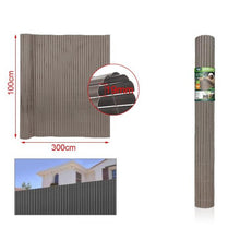 Cargar imagen en el visor de la galería, Valla Cañizo PVC de Media Caña verde Densidad 1000 g/m2 Valla de Ocultación, Protección Visual Privacidad