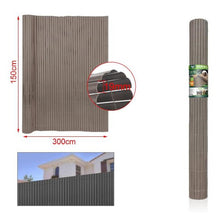 Cargar imagen en el visor de la galería, Valla Cañizo PVC de Media Caña verde Densidad 1000 g/m2 Valla de Ocultación, Protección Visual Privacidad