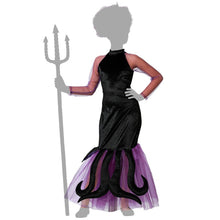 Cargar imagen en el visor de la galería, Disfraz Malvada Violeta Niña Infantil Para Fiesta Halloween Carnaval Teatro