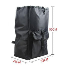 Cargar imagen en el visor de la galería, Carro de Compra de 2 Ruedas Grande de ø21 cm con marco de aluminio Ligero plegable portátil 43x36x103 cm