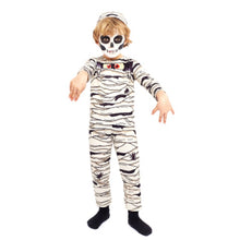 Cargar imagen en el visor de la galería, Disfraz Momia Sangienta Unisex Niño Niña Infantil Sonriente Para Halloween Carnaval