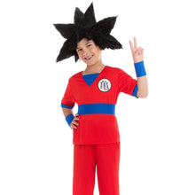 Cargar imagen en el visor de la galería, Disfraz Super Guerrero Goku Niño Infantil Para Carnaval Fiesta Cumpleaños Teatro