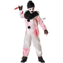 Cargar imagen en el visor de la galería, Disfraz Payaso Sangiento mono blanco con cuello Infantil Niño Para Halloween y Carnaval Fiestas