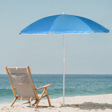 Cargar imagen en el visor de la galería, Sombrilla de Playa Inclinable con Protección UV y Aislamiento Térmico – 160, 180 y 200 cm