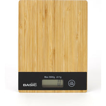 Cargar imagen en el visor de la galería, Báscula de cocina de bambú, báscula de cocina digital, báscula de cocina digital, 0,1 g, báscula fina de cocina, báscula de cocina, báscula para tartas, mini báscula de bambú