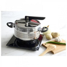 Cargar imagen en el visor de la galería, Olla a presión Acero Inoxidable de 7 L ø 22 cm para Todo Tipo de Cocinas, Olla Express Apto. Induccion ZURICH
