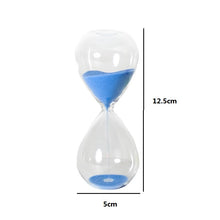 Cargar imagen en el visor de la galería, Reloj de Arena de Cristal 5 minutos 12.5 cm