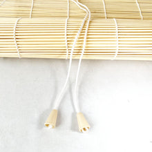 Cargar imagen en el visor de la galería, Estor Enrollable de Bambú Natural para Interiores, Persiana Cortina de Bambú Protección Solar y Privacidad para Ventanas y Puertas, Color Natural