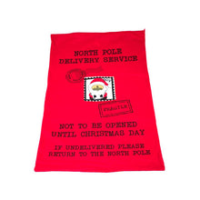 Cargar imagen en el visor de la galería, Bolsa Saco Papa Noel Santa Clau Estampado Para Decoración de Navidad