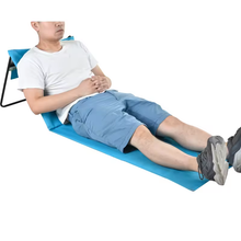 Cargar imagen en el visor de la galería, Esterilla de Playa y Piscina Acolchada, Esterilla Reclinable Plegable Tubo Acero y Tela Oxford 156 x 53 x 0.2 cm, Tumbona Silla Ligero Portátil con respaldo integrado para Playa Piscina Camping ....
