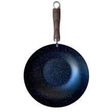 Cargar imagen en el visor de la galería, Kadal - Sartén Wok Piedra Black antiadherente para hacer comida china 24 , 30 cm