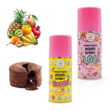 Cargar imagen en el visor de la galería, Ambientador room spray Lol frutas mix y chocolate fondant aromas hogar fragancia