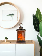Cargar imagen en el visor de la galería, Lámpara Chimenea Led Artificial Con Registro Realista y Efecto De Simulación 28x15x12 cm