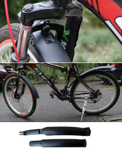 Cargar imagen en el visor de la galería, Juego de guardabarros delantero y trasero para bicicleta de montaña 2 pcs