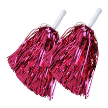 Cargar imagen en el visor de la galería, Pompones de animadora plástico deporte complementos de disfraz carnaval fiesta