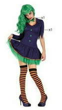 Cargar imagen en el visor de la galería, DISFRAZ PAYASA MALVADA, MUJER ADULTO PARA HALLOWEEN CARNAVAL TEATRO
