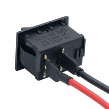 Cargar imagen en el visor de la galería, 2 interruptores basculante para barco coche con cable 2 pines AC 6A/250V