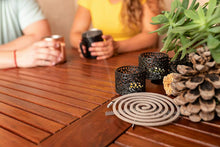 Cargar imagen en el visor de la galería, INCIENSO CITRONELA 12 UNDS Mosquito QUEMADOR ESPIRAL + PORTA INCIENSO CERÁMICA