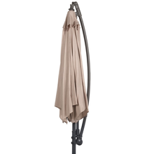 Cargar imagen en el visor de la galería, Sombrilla Parasol Excéntrico ø 300 cm Estructura Aluminio Tela de Poliéster de 180 g/m² Terraza Jardin Camping Playa