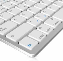 Cargar imagen en el visor de la galería, Teclado Español Ultra-Delgado Inalámbrico Bluetooth para iOS y MacOs