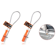 Cargar imagen en el visor de la galería, 2 Tubos Flexibles magnético telescópico Brazo recogida pinza de cogedora