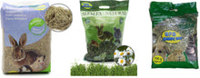 Cargar imagen en el visor de la galería, Heno Alfalfa Natural Hierba Fresca para Mascota Pequeñas/Heno Alfalfa+Manzanilla