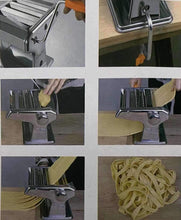 Cargar imagen en el visor de la galería, Máquina de pasta manual Para Hacer Pasta Fresca ,Tallarines,Espaguetis