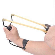 Cargar imagen en el visor de la galería, Tirachinas Con Apollabrazo y banda de goma Potente Para Caza Pesca al aire libre